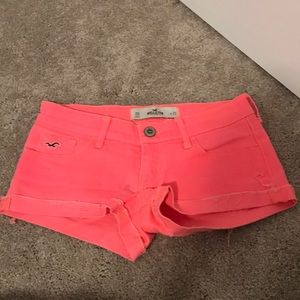 Hollister Neon Pink Shorts